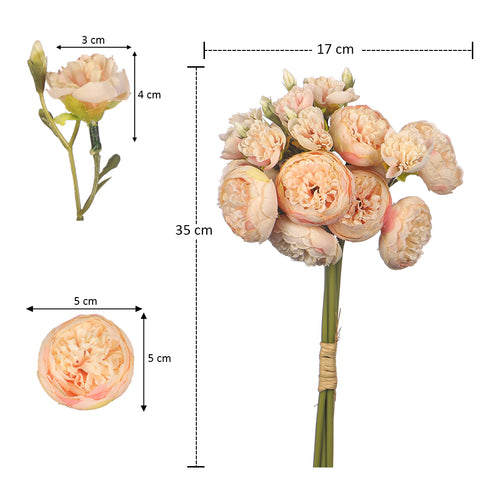 Artificial Mini Peony Flower Bouquet