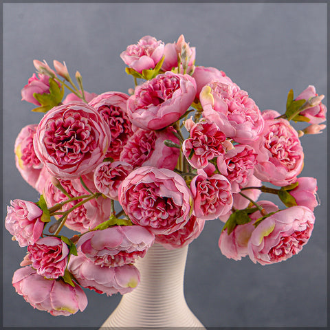 Artificial Mini Peony Flower Bouquet