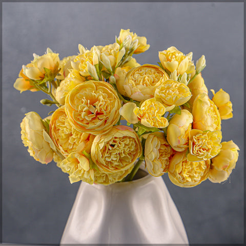 Artificial Mini Peony Flower Bouquet