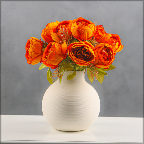 Artificial Silk Peony Bunch Flowers