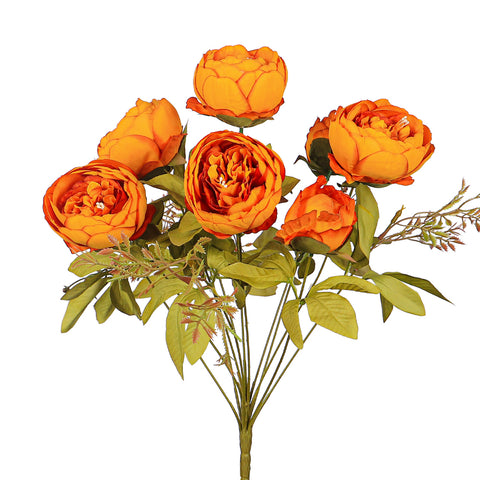 Artificial Silk Peony Bunch Flowers