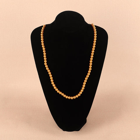 8mm Pearl Beads String Line Chain Garland Gold