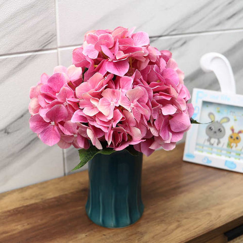 Artificial Hydrangea Silk Flower Bunch