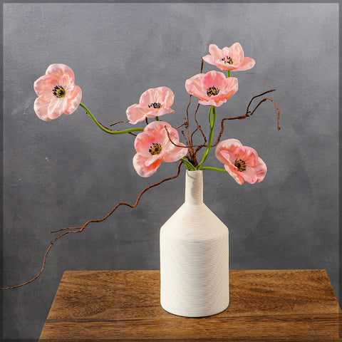 Simple Flower Arrangement with Vase