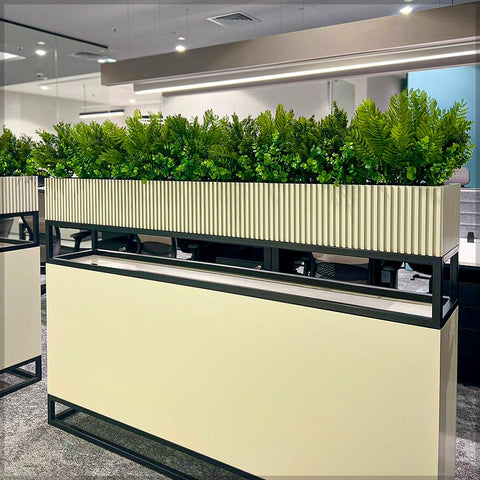 Plant Box Decoration and Wall Grass Decoration for Office