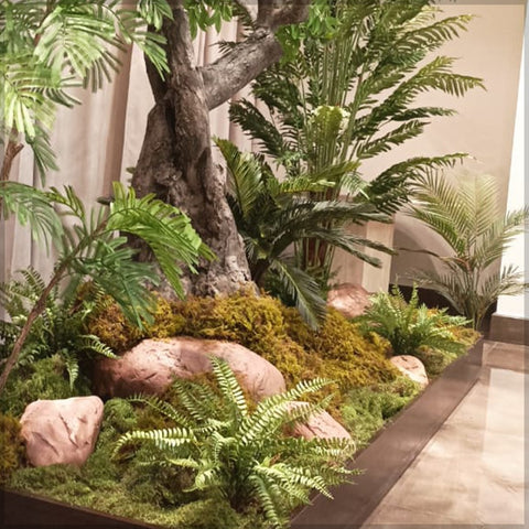 Artificial Plants and Leaves Decoration