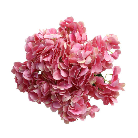 2 pcs Fake Hyrangea Flowers Bunches