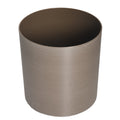 Coffee color plastic plant pots Dubai