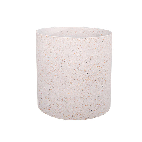 New white color plastic plant pots