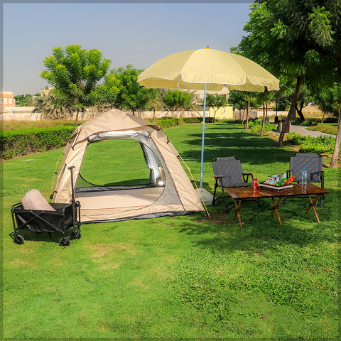 Pop up Camping Tent with Awning