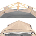 Easy assembly pop up camping tent