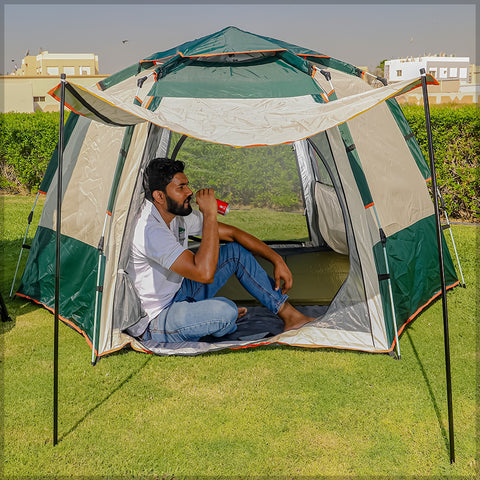 Pop-up Camping Tent with Carry Bag