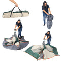 Waterproof pop up tent for outdoor use