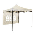 Heavy-duty backside canopy offering protection in the garden