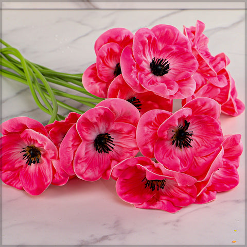 Artificial Poppy Flower