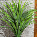 Faux Large Potted Grass for Modern Interior Design