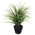 Faux Potted Grass for Home and Office Spaces