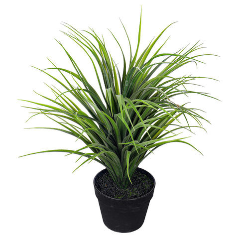 Faux Potted Grass for Home and Office Spaces