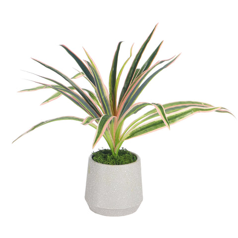 Potted Artificial Grass Leaves