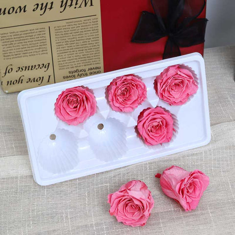 6CM Preserved Rose Flower