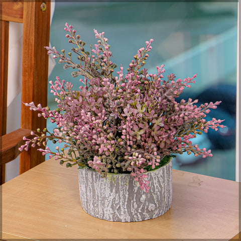 Simple Flower Arrangement with Vase