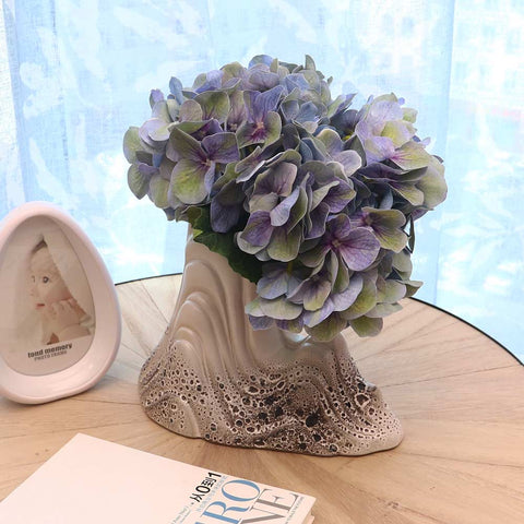 Artificial Hydrangea Silk Flower Bunch