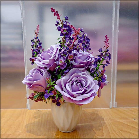 Purple Flowers Arrangement