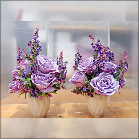 Purple Flowers Arrangement