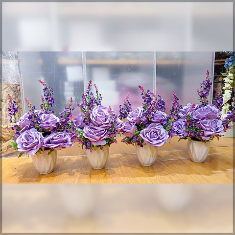 Purple Flowers Arrangement