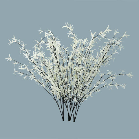 White decorative artificial twigs for minimalist styling