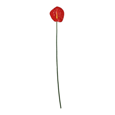 Artificial Single Anthurium Flower