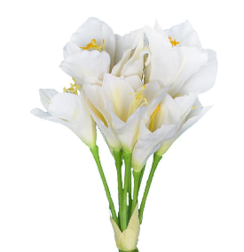 Artificial Kaffir Lily Flowers White