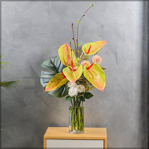 Real Touch Artificial Anthurium Flower