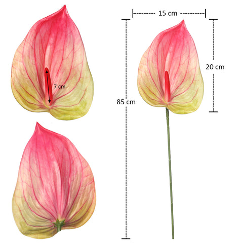 Real Touch Artificial Anthurium Flower