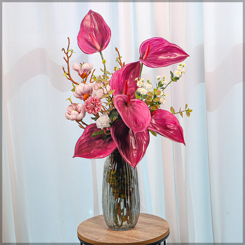 Real Touch Artificial Anthurium Flower