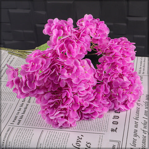 Artificial Real Touch Hydrangea Flowers