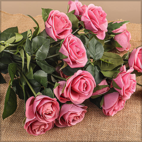 Artificial Real Touch Rose Flowers