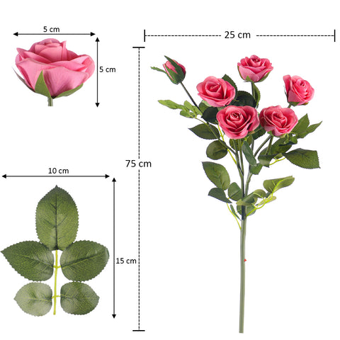 Artificial Real Touch Rose Flowers