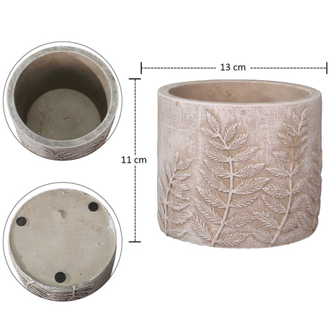 Cement Round Flower Vase