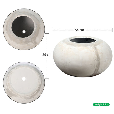 Cement Round Concrete Pot