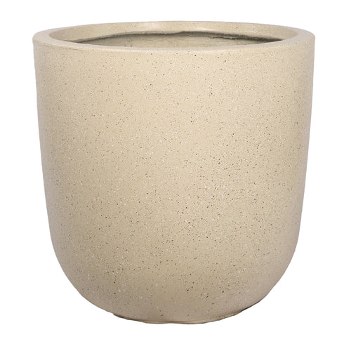 Round Cream Planter Pot