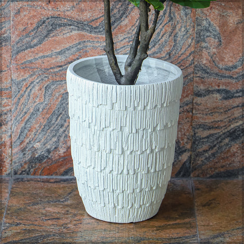 Modern creative round concrete pot