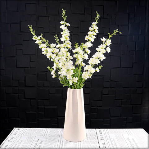 Cream Ceramic Style Vases