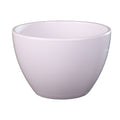 Durable round plastic planters for indoor and outdoor use