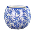 Traditional round Chinese porcelain vases for home decor