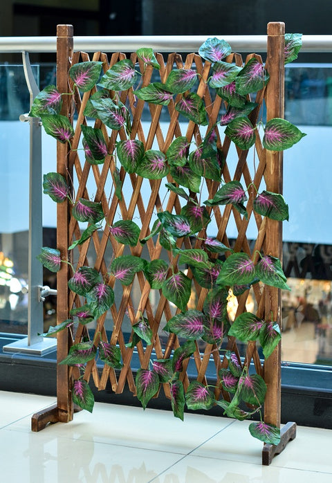 Purple artificial ivy vine garland for weddings and parties