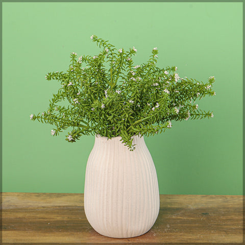 Faux sedum for creating a modern, nature-inspired look in homes