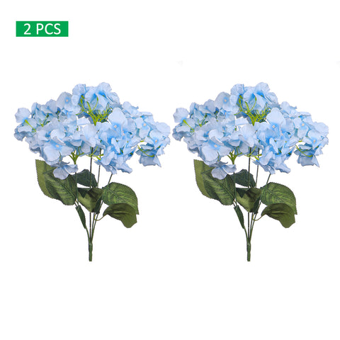 2pcs Artificial Silk Hydrangea Flower