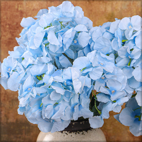 Artificial Silk Hydrangea Flowers