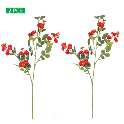 2 pcs Artificial Silk Mini Daisy Stem